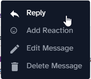 inline reply